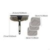 Window Cleaner Tool 2 In 1 Convenient Multifunctional Household Durability Supplies with 3 Cloth