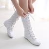 Women's High-Top Canvas Jazz & Ballet Dance Shoes