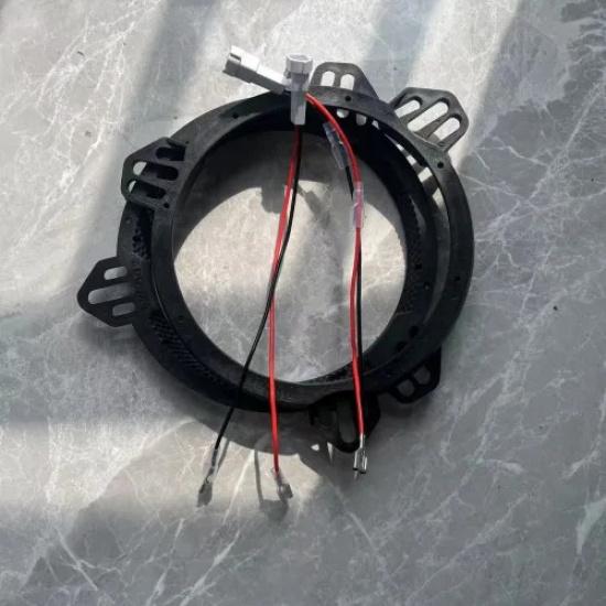 Para 2018-pre Great Wall Haval H6 Coche Puerta Delantera Trasera Altavoz Alfombrilla Adaptador Soporte Anillo Soporte de Montaje para Bocina de Audio de 6.5" pulgadas