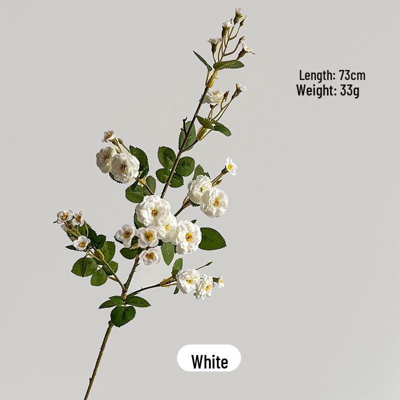 Маленький искусственный букет роз для декора гостиной и обеденного стола