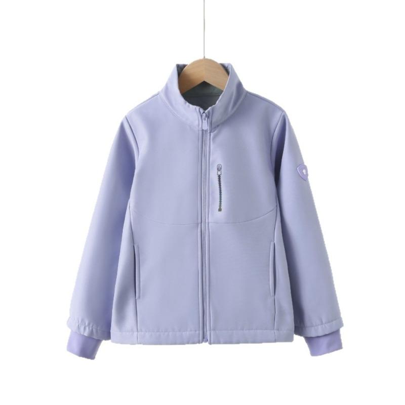 Kinder Fleece gefüttert Wasserdicht Winddicht Outdoor Kinder Jacke Frühling Herbst Oberbekleidung
