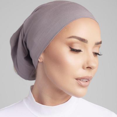 Breathable Modal Bucket Hat with Wide Brim and Elastic Band Inner Headscarf