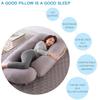 J-Shape Side Sleeper Pillow Pregnancy Pillow Positioning Pillow Nursing Pillow