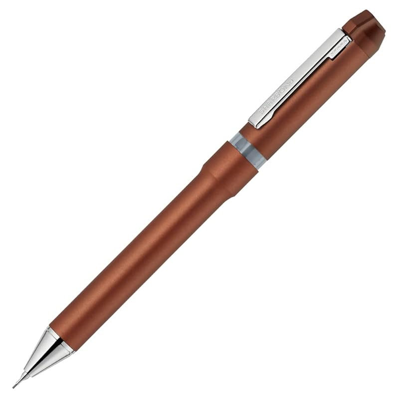 

zebra multifunction pen Shabo Nu 0.5mm nature color amber orange SBS35-NT-AOR