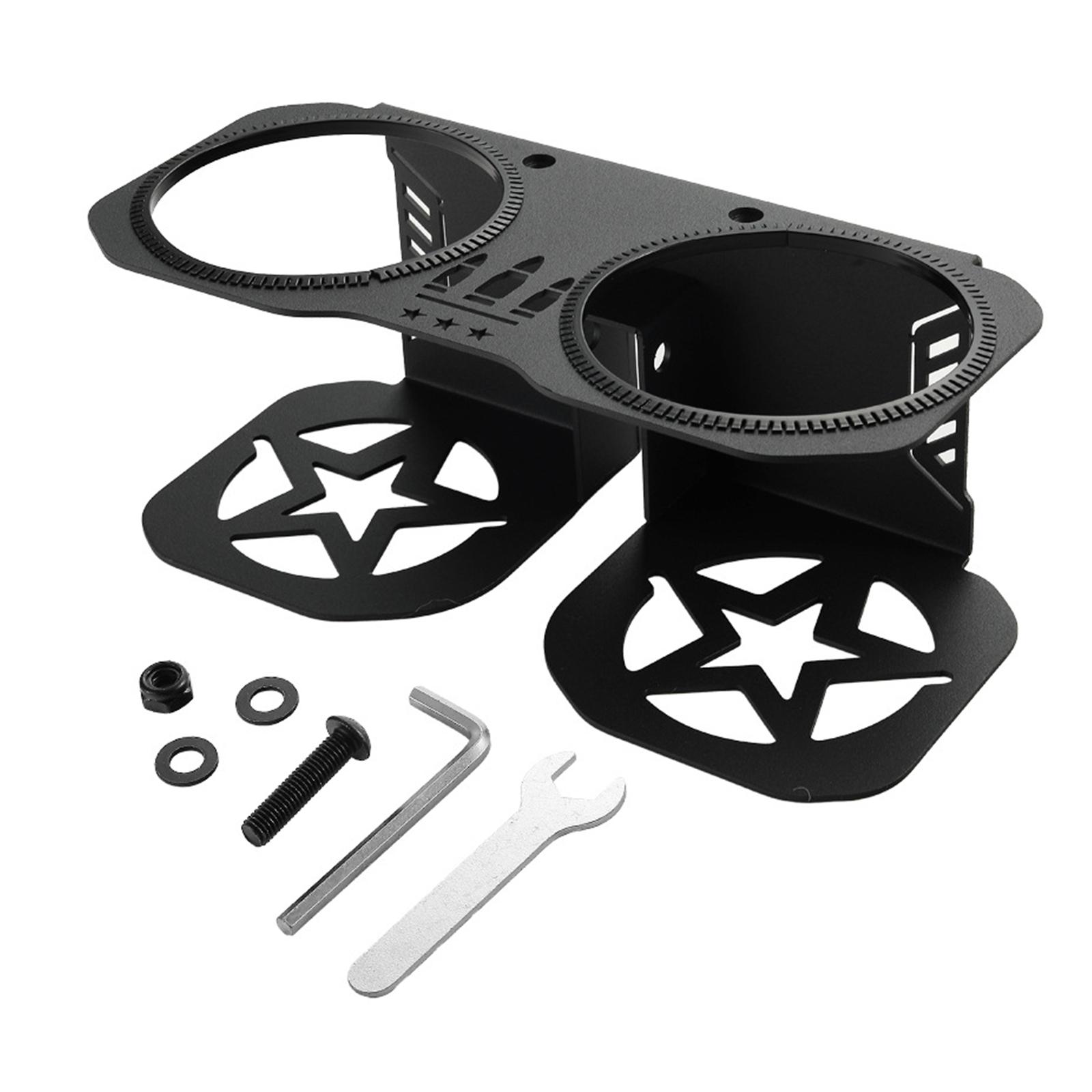 

UTV Accessories for 1000/900 Grab Bar Cup Holder Replacement Rustproof Cup Holder Fit Most Bottle Easy Installation