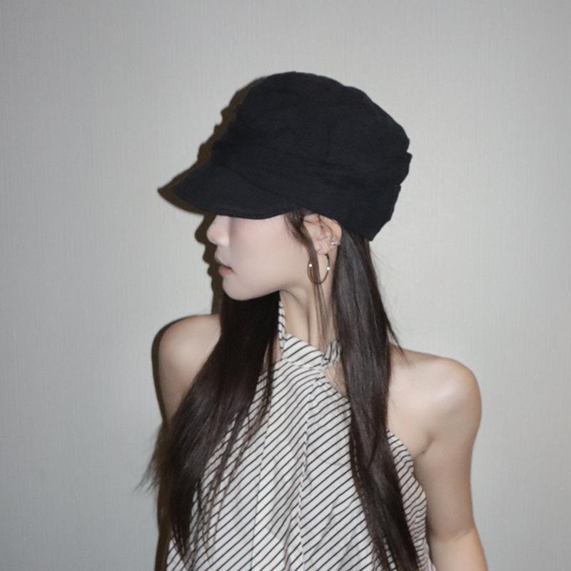 Spring and Summer Thin Breathable Personality Versatile Hat Woman