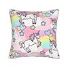 Candy Unicorn Party Pillow Cover Morden Pillow Case For Sofa Car Home Decor Comfy Cushion Cover Birthday Present
