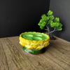 1PCS Ceramic Lotus Samsung Lamp Holder Household Candle Holder Lamp Disc Three Hole Lamp Holder