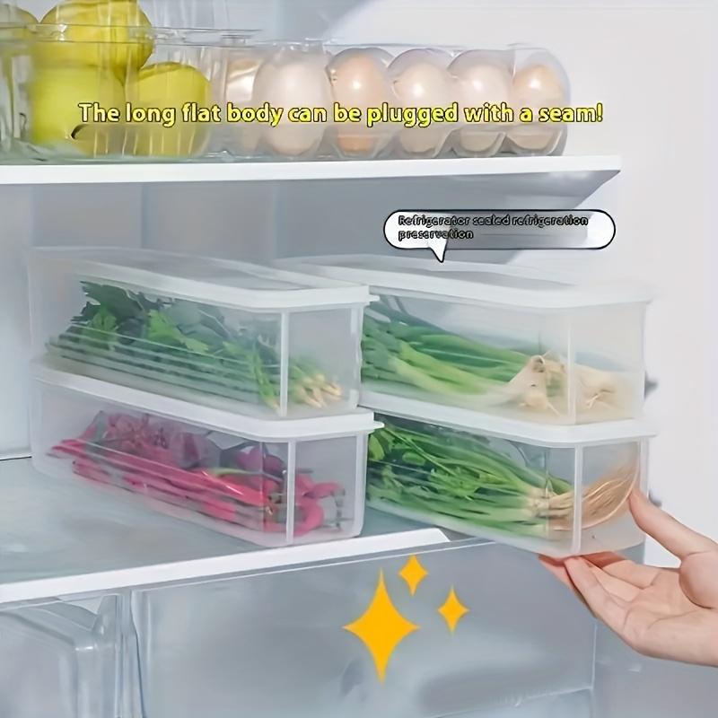 1 plastic food storage container with a flip lid, suitable for storing fresh produce, noodles, Onions, garlic and vegetables