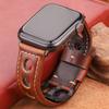 Genuine Leather Strap For Apple Watch Band Cowhide Bracelet 49mm 44mm 45mm 41mm 40mm 42mm 38mm Series Se Ultra Watchband