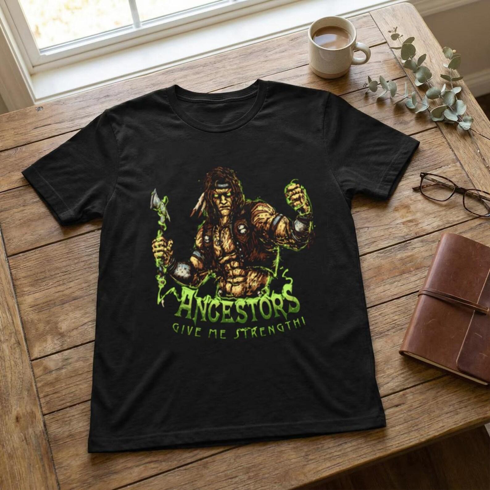 Mortal Kombat NIGHTWOLF T-Shirt, Mortal KombaT-Shirt Fan Gift, Nightwolf Shirt, Mortal Kombat Game Shirt, MK Shirt,Mortal Kombat Movie Shirt 3XL
