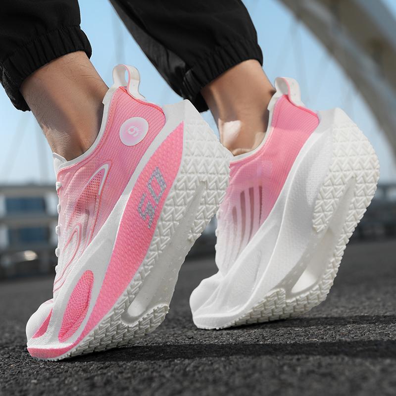 Running Shoes Men Lightweight Mesh Anti-slip Marathon Casual Shoes Men Lace-up Sports Breathable Comfort Sport Shoes Women