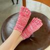 EU36-40 No Show Ankle Socks Cotton Running Toe Socks New Mesh Five Finger Socks