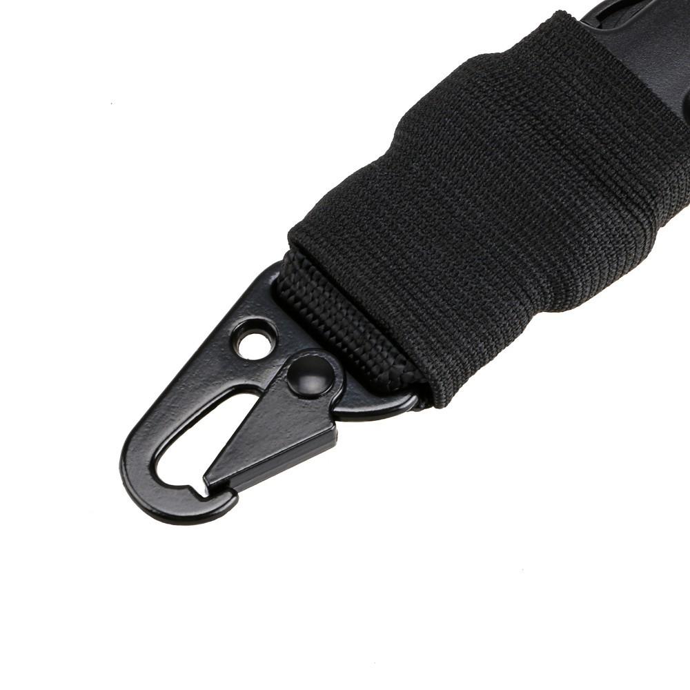 Tactical Gun Single Point Sling Adjustable Bungee Rifle Shoulder strap length for Airsoft Hunting Accessories Strap M4