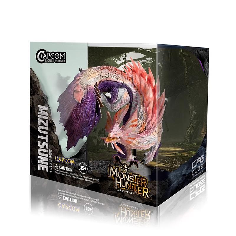 Monster Hunter CUBE Zinogre Amatsu Crimson Glow Valstrax Gore Magala MAGNAMALO Mizutsune Monster Dragon Figure Model Toys