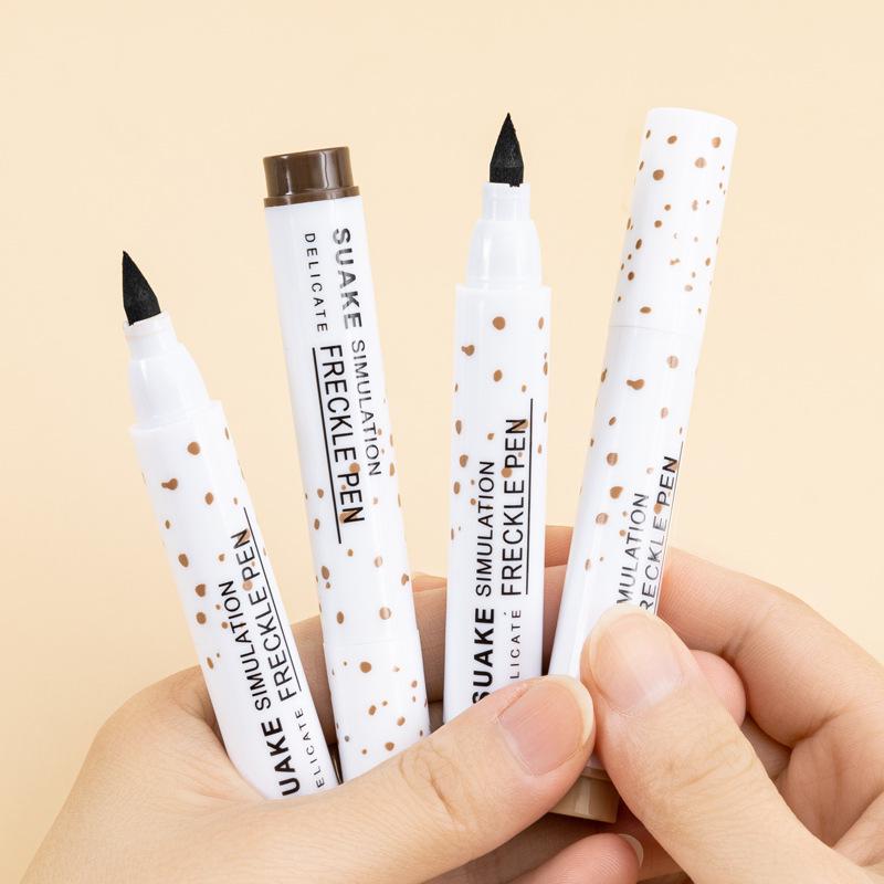 High-Pigment, Smudge-Resistant Freckle & Eyeliner Pen - Natural Look by SUAKE.