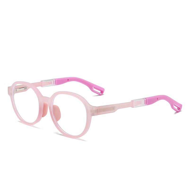Tr90 Anti-Blue Glasses Children'S Glasses Frame Silicone Flexible Glasses Frame Flat Glasses
