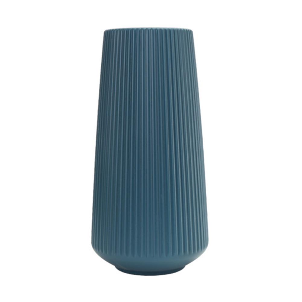 

Simple Hydroponic Plant Imitation Porcelain Vase Exquisite Dried Flower Arrangement Dining Room Office Bedroom Decor темно-синий