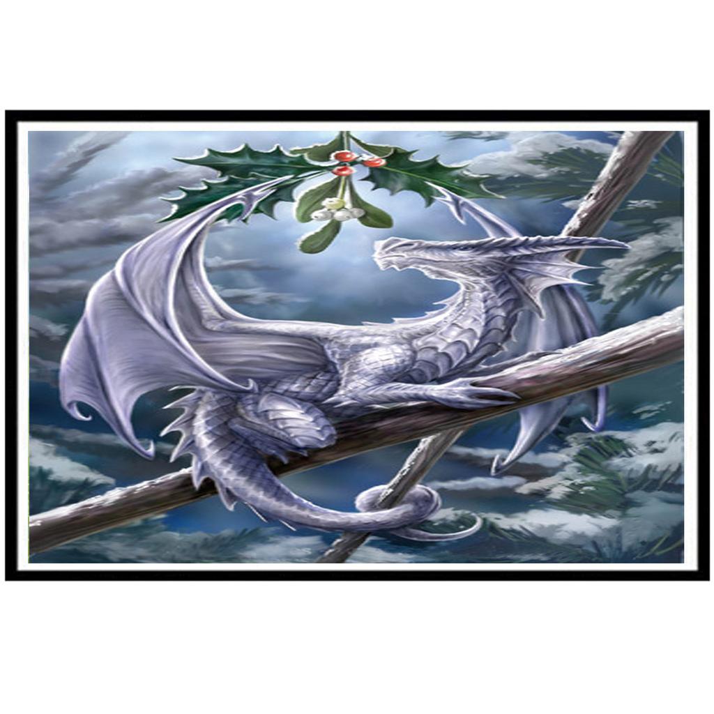 5D Diamond Painting Diy Cartoon Animal Handmade Round Diamond Embroidered Mosaic Pattern Home Living Room Decoration Gift