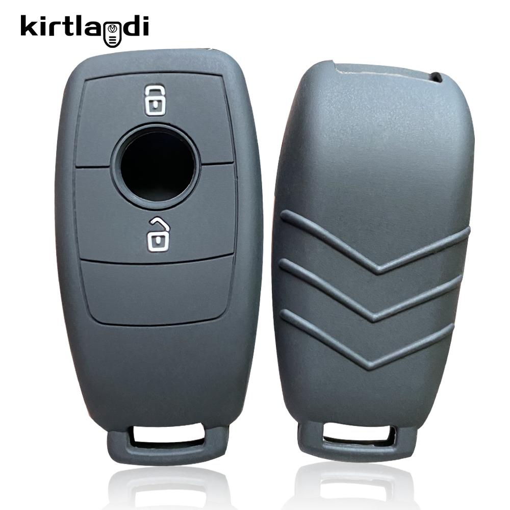 Kirtlandi Silicone Key Cover Case for Mercedes Benz B Class W245 E200L E300L A180L C260L E260L 2017 E Class W213 2018 Key Case