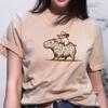 Capybara Top Women Graphic Summer Anime Tshirts feUnisex Comic Funny Unisexga Clothing
