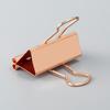 Gold Metal Long Tail Clip for Binder and Loose-Leaf Paper - Large Size for Students and Office Use