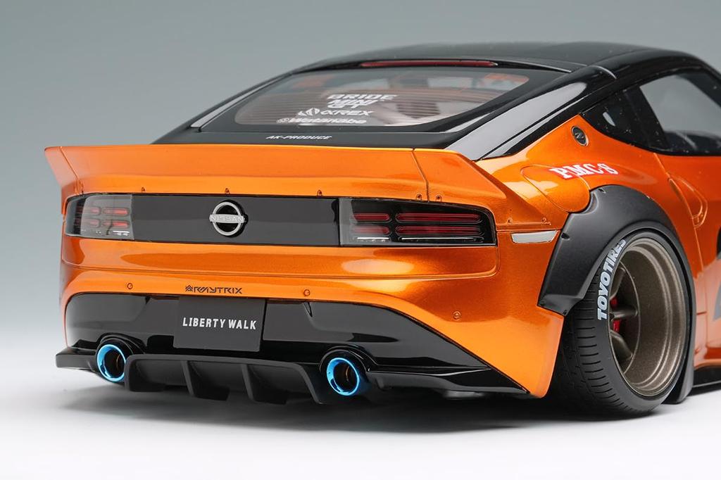 Make Up EIDOLON Lb Nation Fairlady Z Watanabe Candy Finished EML137A 1/18 (RZ34) (RS 8-spoke Wheels) Gold, Model,