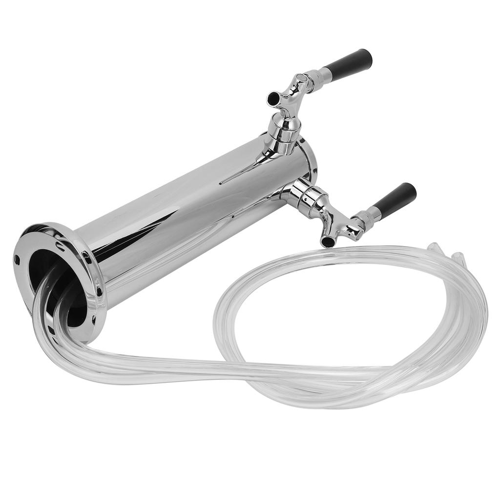 Turn de bere cu cilindru din oțel inoxidabil cu 2 robinete Accesoriu de preparare a berii pentru bar-restaurant