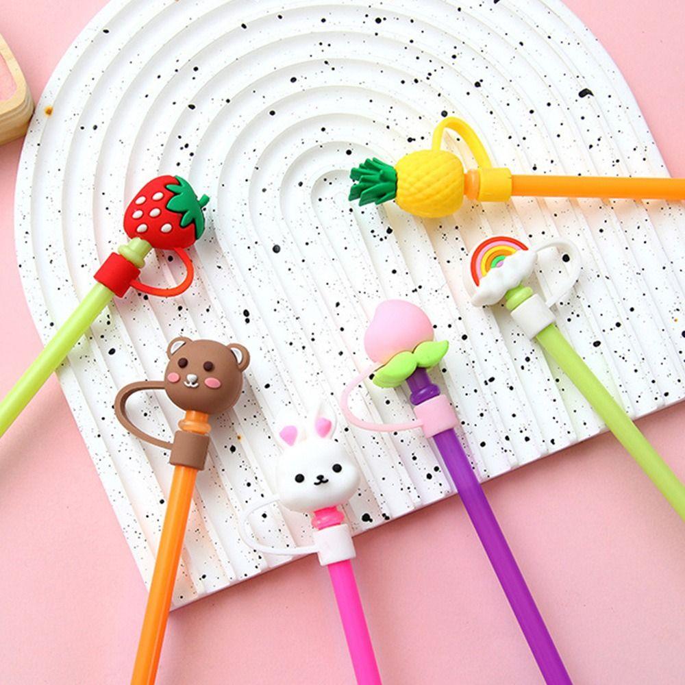 Splash Proof Silicone Straw Plug Cup Accessories Plugs Tips Cover  Cup Accessories