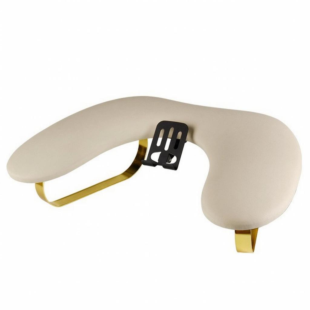 U-Shaped Nail Hand Rest Ergonomic with Metal Frame Manicure