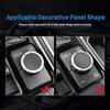 Real Soft Carbon Fiber Sticker For Toyota Tundra 2025 2025 2025 2025 Car Multimedia Button Knob Cover Interior Trim Accessories