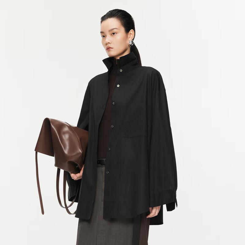 JNBY Cotton Oversized Long-Sleeve Shirt M