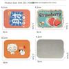 With Keyring Push-Pull Tin Box with Sliding Lids DIY Metal Box Multiple Styles Multi-function Storage Box School Supplies