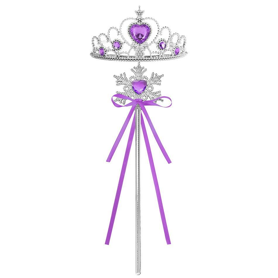 Accessori da Principessa Cosplay Gioielli per Bambini Collana Viola a Coda di Pesce Accessori