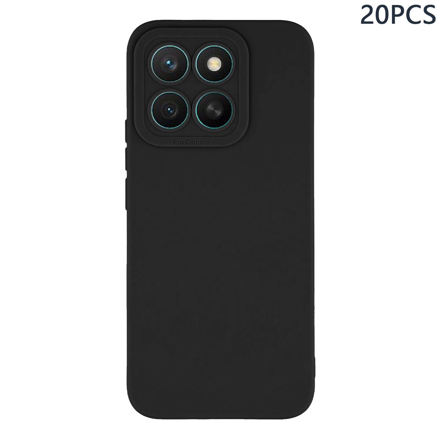 

Оптовая закупка 20 шт. Чехол для Honor X8c 4G с точными вырезами, матовый чехол для телефона из ТПУ толщиной 1,3 мм Black