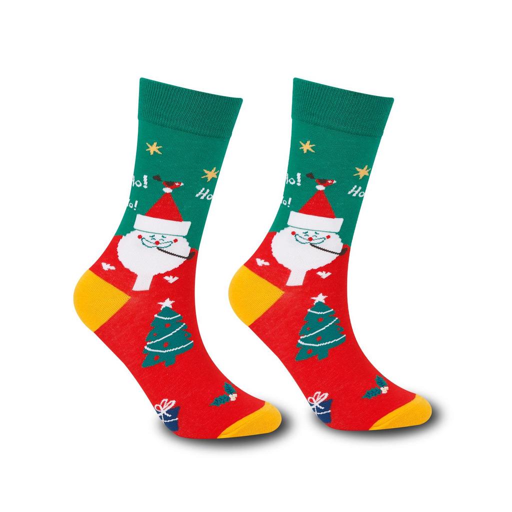 New Autumn/Winter Trendy Mid-Calf Cotton Socks for Men & Women – Personality Long Socks, Ideal for Christmas