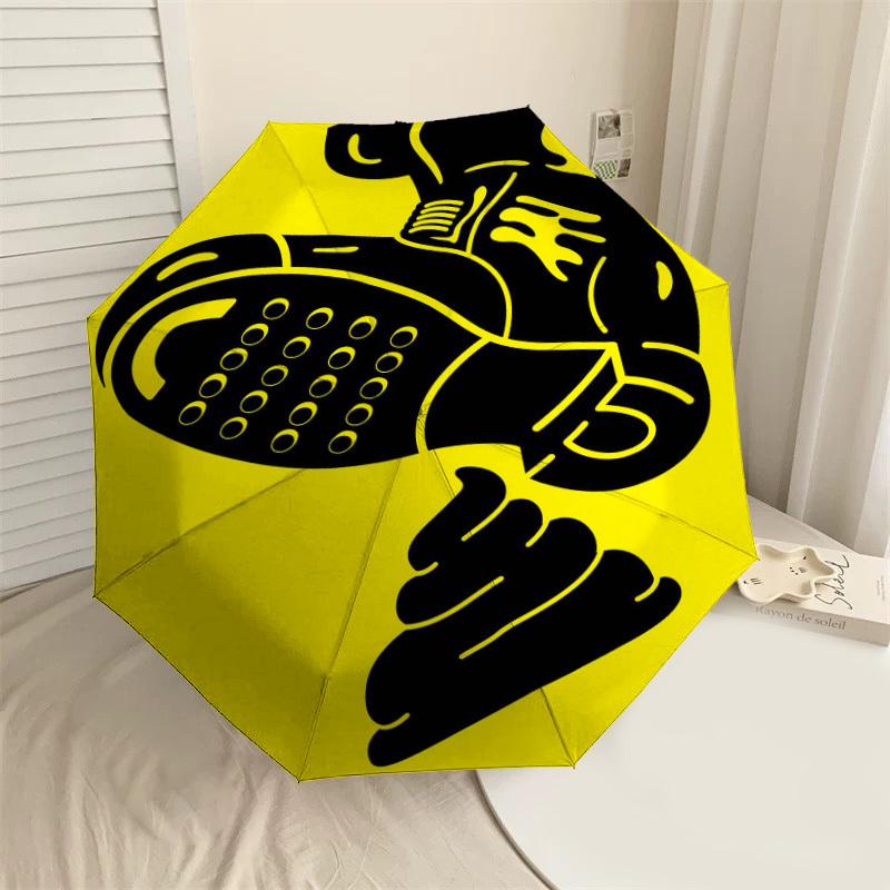 

1PC shoe poop Umbrella-8-Rib Reinforced, Automatic Open, Lightweight & Durable, Cute Fashion Accessory for Outdoor-T394