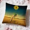 Popular S-Ssalvador dalied Cushion Cover Soft Washable Pillow Case Multi-Scene for Couch Bed Travel Office Use