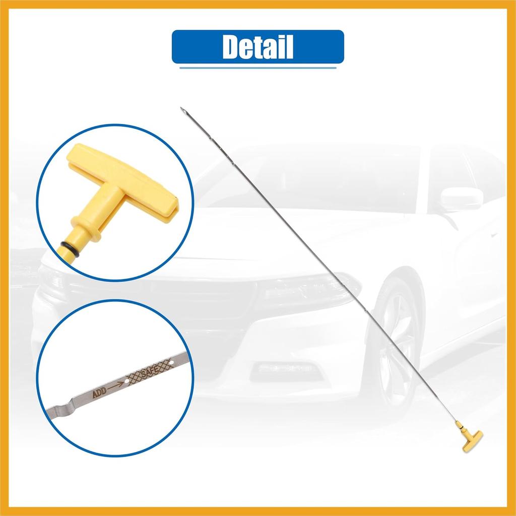 Engine Oil Level Indicator Dipstick for Ram 1500 2011-2019 for Ram 2500 2011-2017 for Ram 3500 2011-2017 for Dodge for Ram 3500 2009 No.53021321AK