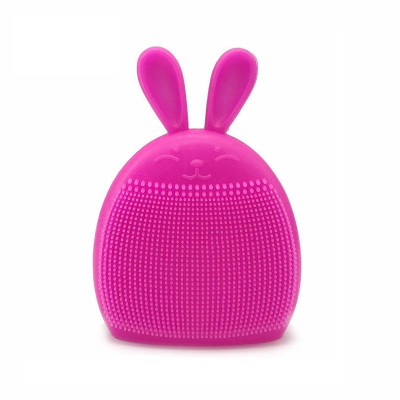 Silicone Facial Cleansing & Exfoliating Brush with Baby Bath & Massage Features