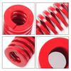 YONGRUN 2PCS Mold Spring Car Rear Trunk Tailgate Support Rod Lifting Rod Tool Red Compression Spring Trunk Shock Absorber Spring