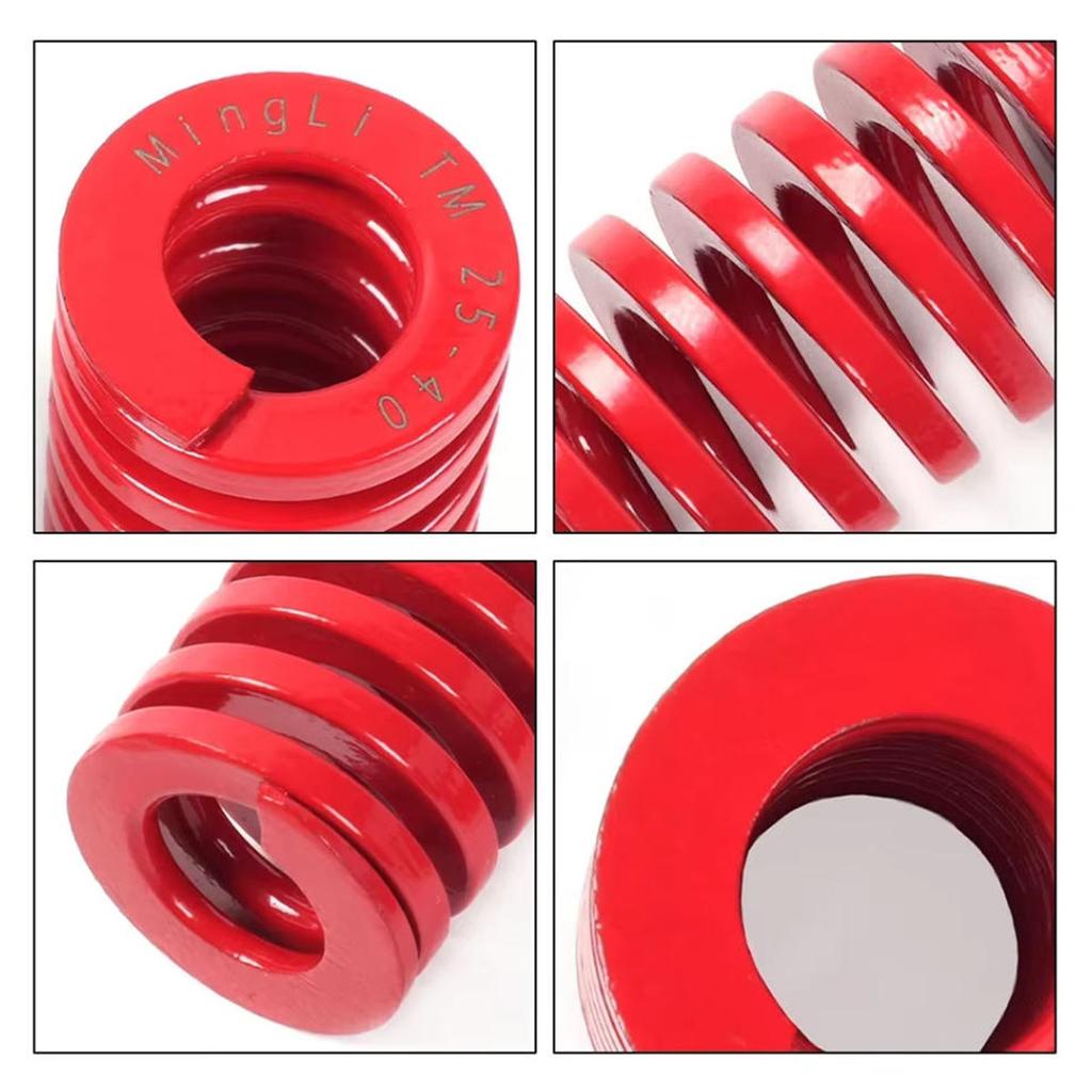 YONGRUN 2PCS Mold Spring Car Rear Trunk Tailgate Support Rod Lifting Rod Tool Red Compression Spring Trunk Shock Absorber Spring