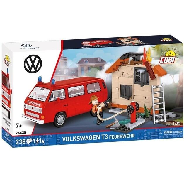 Конструктор пластиковый Cobi Volkswagen T3 Feuerwehr