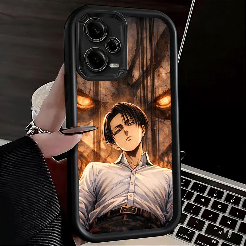 Phone Case for Xiaomi Redmi Note 15 14 13 Pro Plus A-Attack On T-Titan Levi Shell 12S 11 11S 11T 5G 14S Soft Silicone Funda