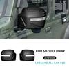 ABS Rearview Mirror Cover Trim with Turn Signal Light for Suzuki Jimny 2019 2020 2021 2022 2023-2026 3 Door 5 Door Accessories