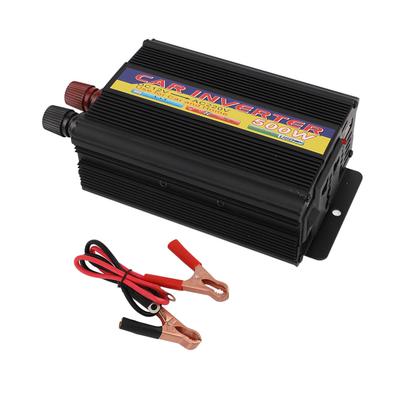 500W Auto-Wechselrichter 12V DC zu AC Strom-Wechselrichter mit Betriebsanzeige Lichtschalter Taste Spannung