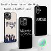 ManeS-skinS Hip Hop Design Phone Case For iPhone 17 16 15 14 13 12 Plus Pro Max High-end Luxury Magsafe Sheepskin