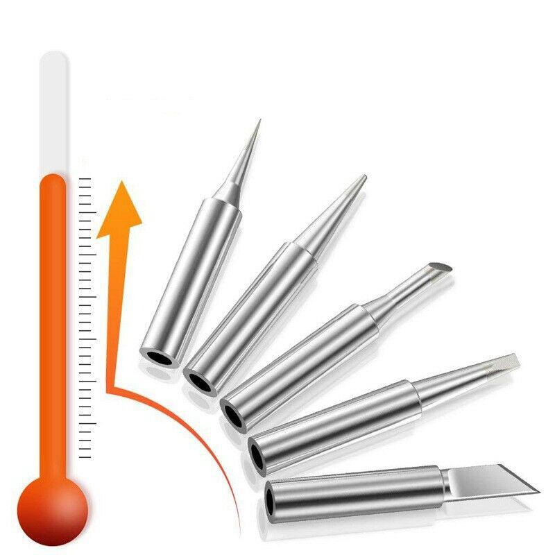 12-in-1 Soldering Iron Kit, 60W/110V, Adjustable Temp with On/Off Switch