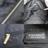 Used CHANEL Tote Bag Tote GM New travel line COCO Mark Jacquard nylon/leather black 9th