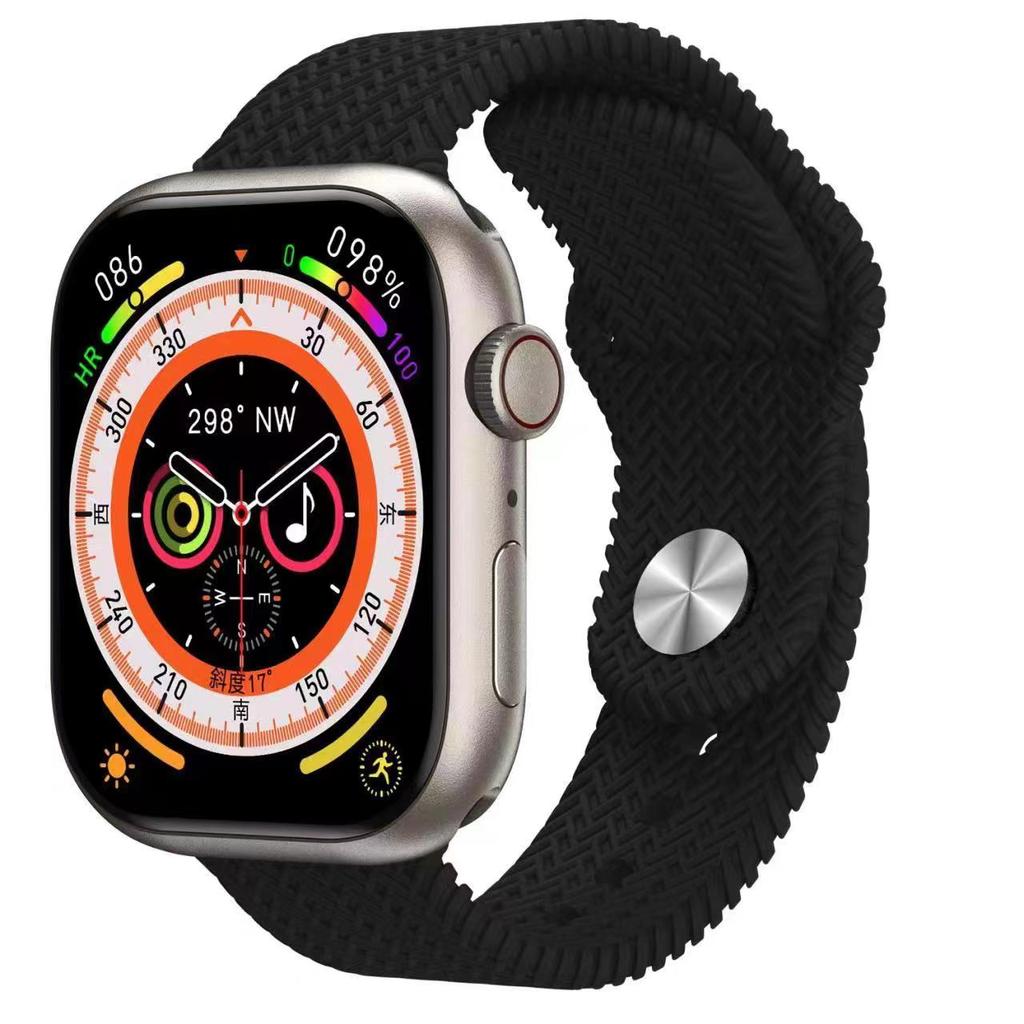 Rainbuvvy HK9 Pro Náramek Chytré hodinky 2,02palcový OLED 410x494 LC11S BT 5.1 Vodotěsné IP67 Podpora Bluetooth volání Sledování kroků Monitorování spánku